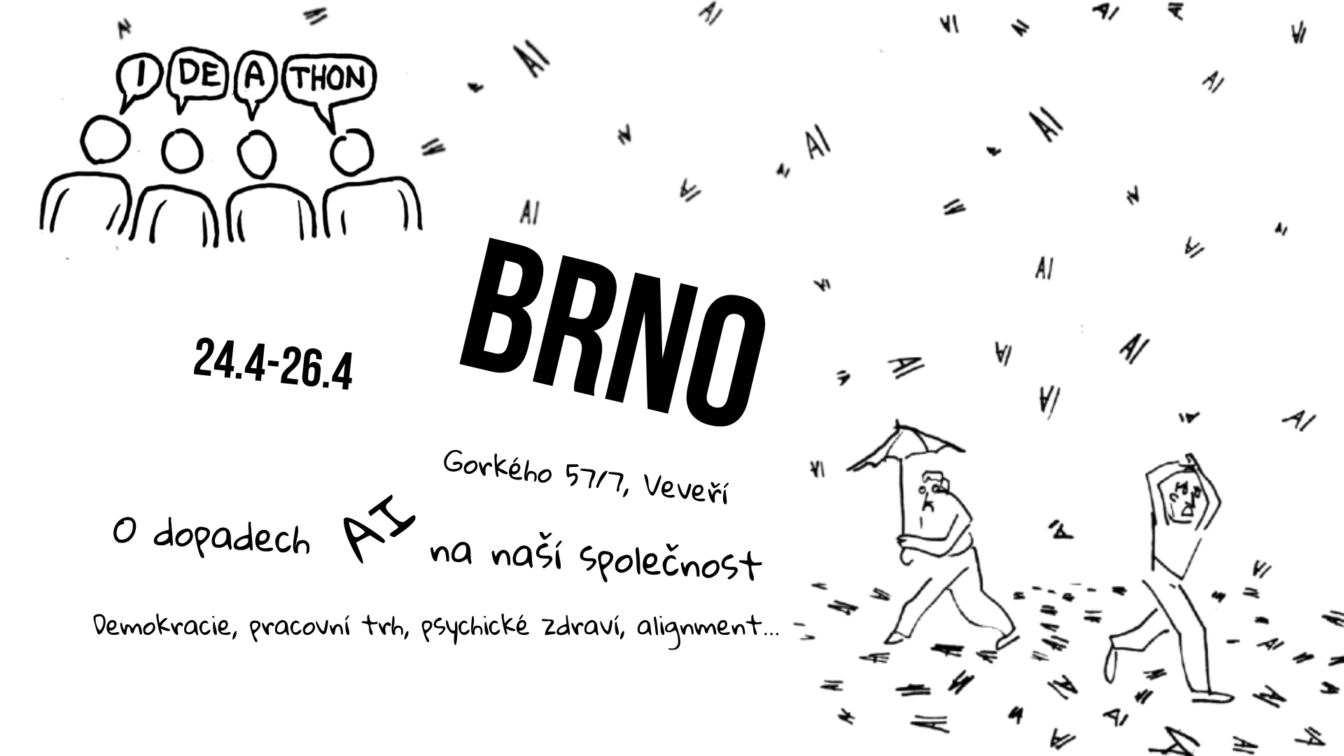 Ideathon (Brno): dopady AI na společnost