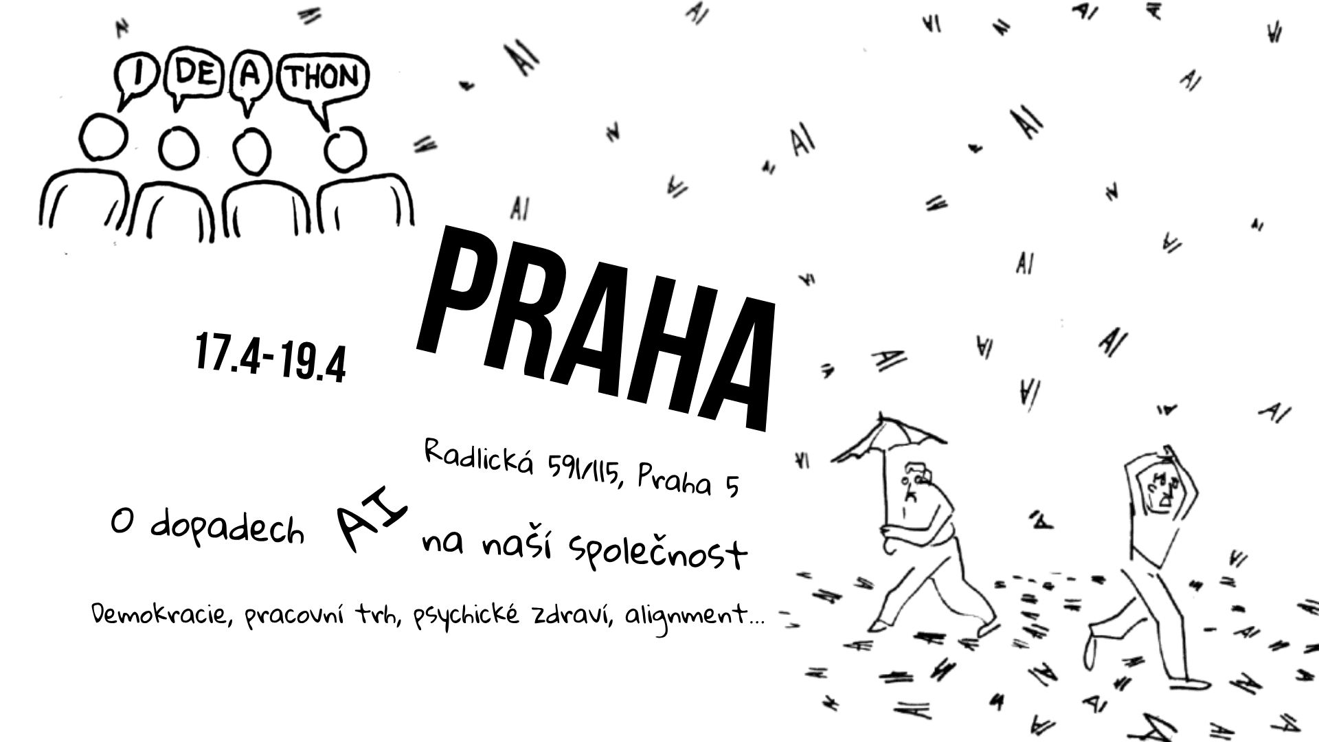 Ideathon (Praha): dopady AI na společnost